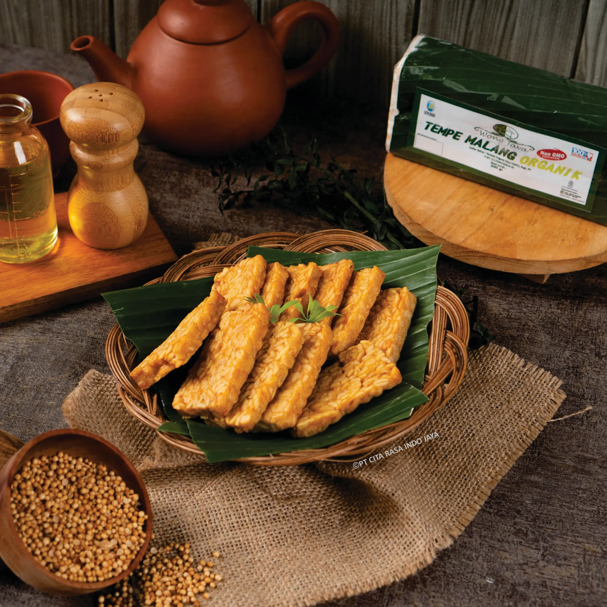 Tempe Malang Non-GMO_Sajian